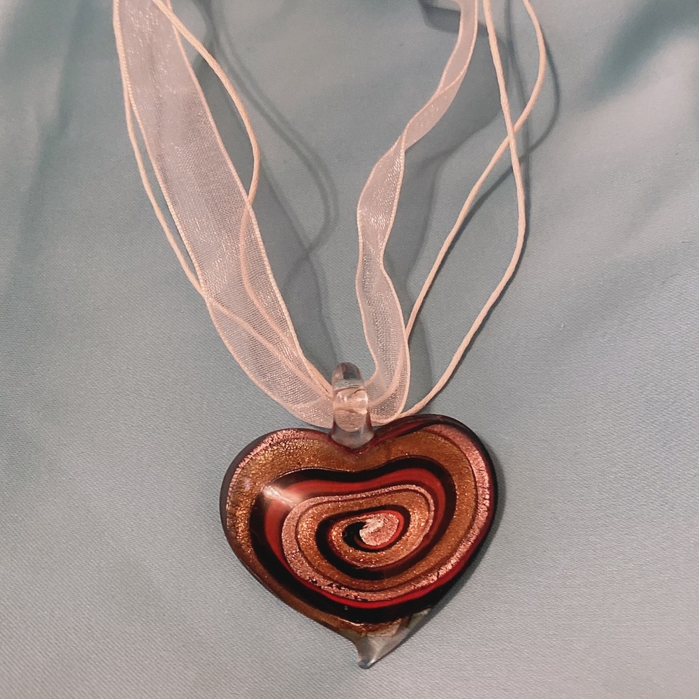 Swirl Heart necklace